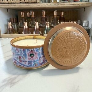 Anthropologie Festive Candle with Lid